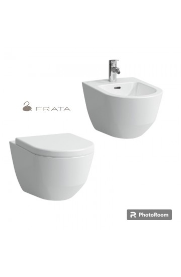 Jika Laufen Pro sanitari sospesi  wc water + bidet ceramica bianco +sedile rallentato