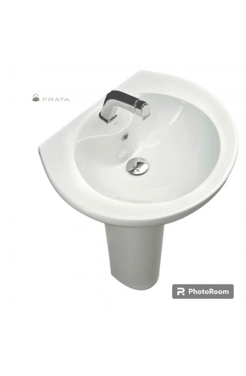 Althea Cento – lavabo su colonna da 62 cm